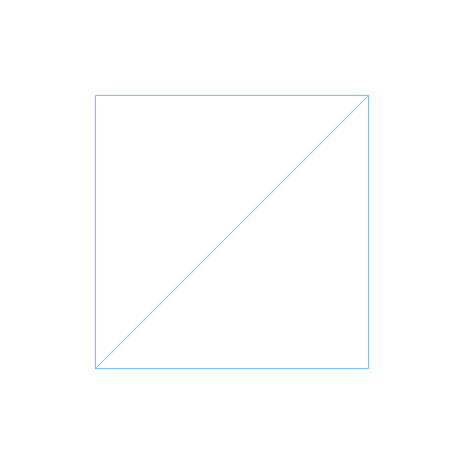 A low polygon count mesh.